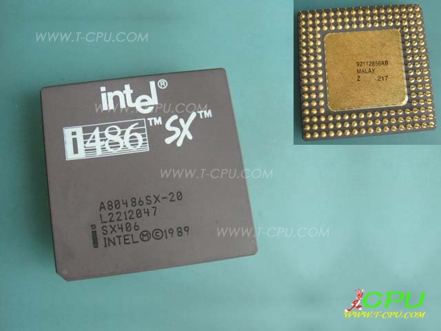 Intel A80486SX-20 SX406 MALAY