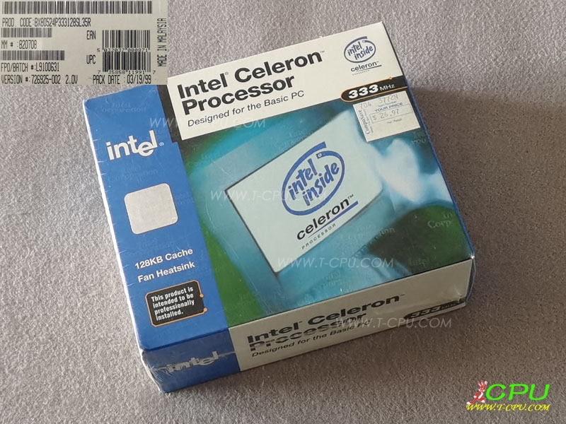 Intel BX80524P333128 SL35R NIB