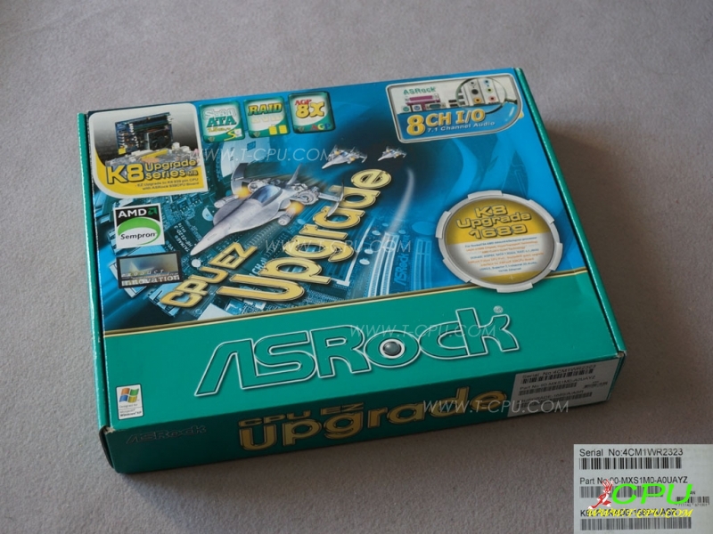ASRock华擎 K8UPGRADE-1689 A/ASR BOX