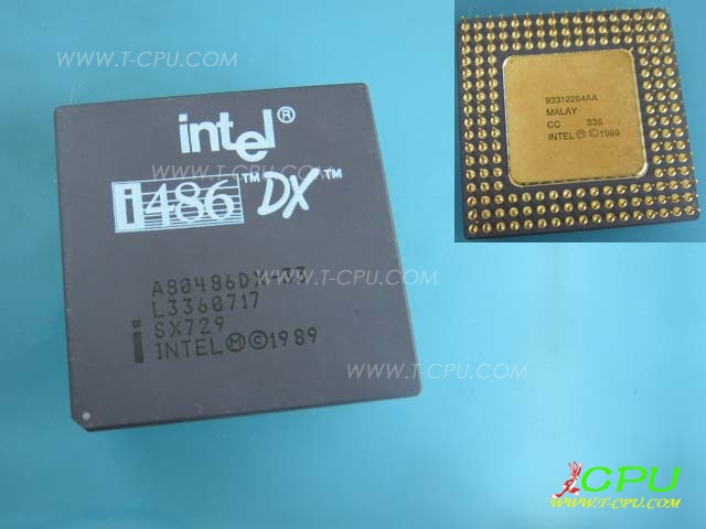 Intel A80486DX-33 SX729 MALAY