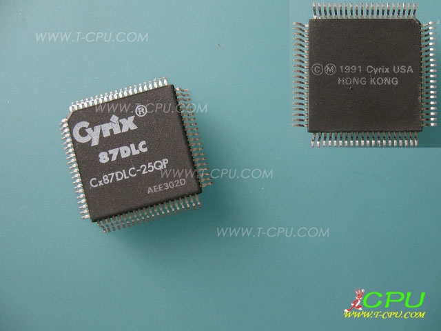 Cyrix Cx87DLC-25QP