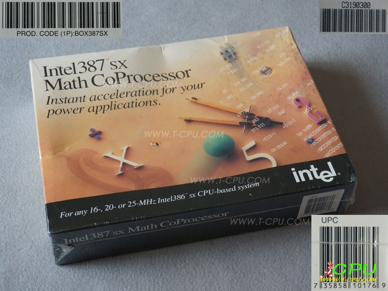 Intel BOX387SX NIB