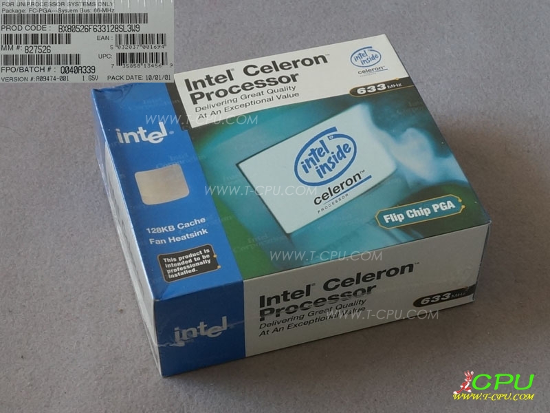 Intel BX80526F633128 SL3W9 C FC-PGA NIB