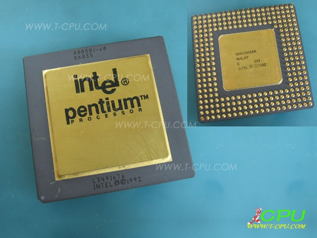 Intel A80501-60 SX835 MALAY BUG