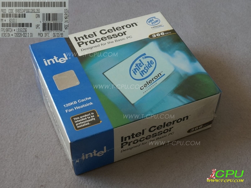 Intel BX80524P366128 SL35S MALAYSIA NIB