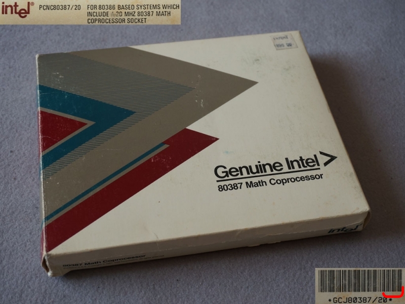 Intel GCJ80387 20 SX105 BOX