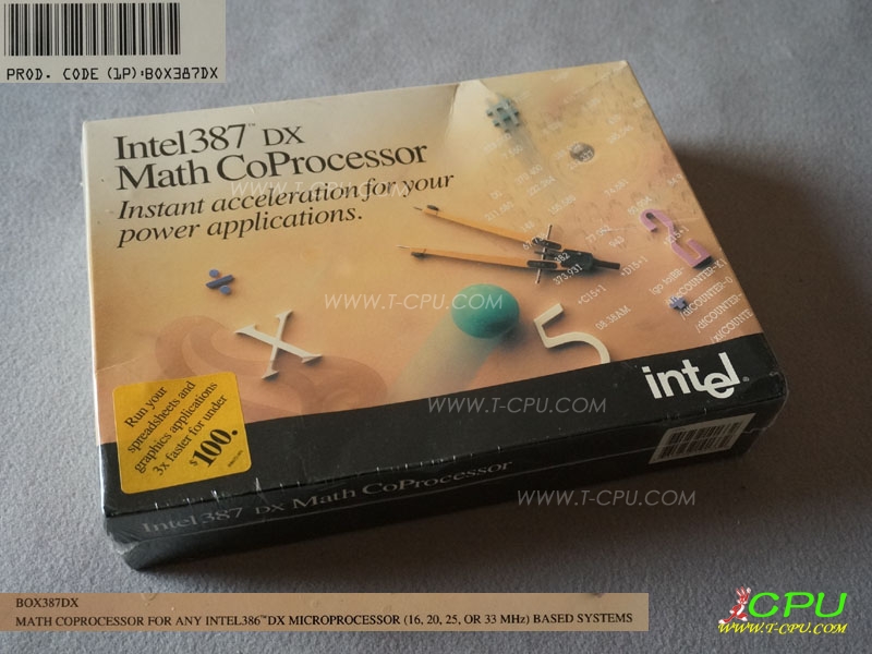 Intel BOX387DX NIB
