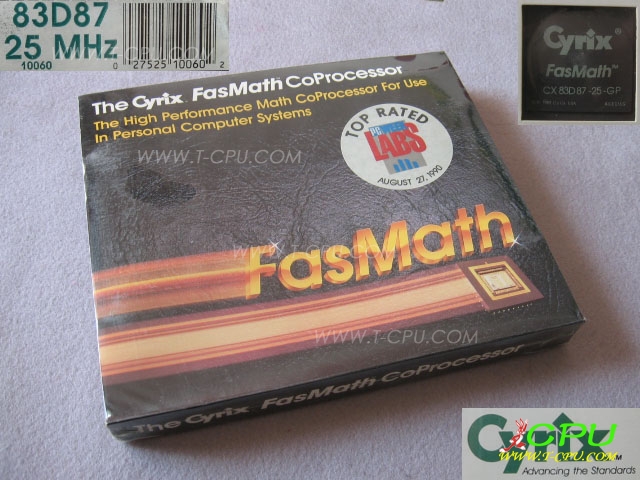 Cyrix CX83D87-25 NIB
