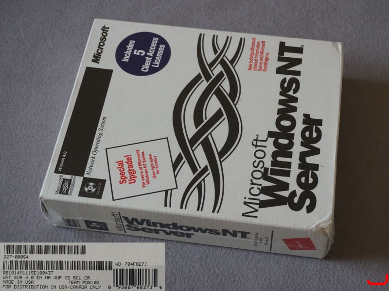 WindowsNT Server 4.0 EN VUP NIB