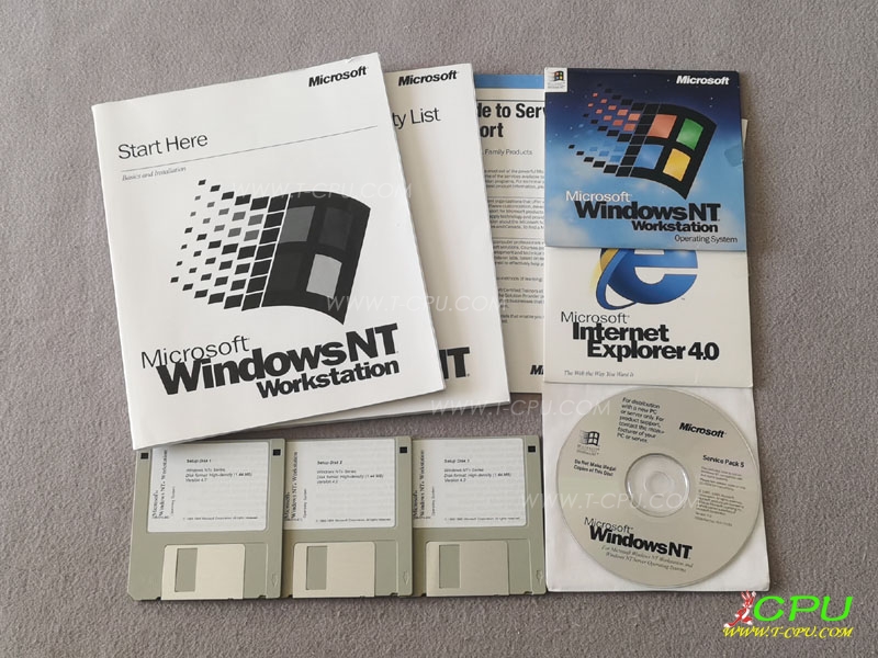 Windows NT40 sp5 EN BOX