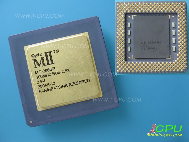 Cyrix MII-366GP 100 gold