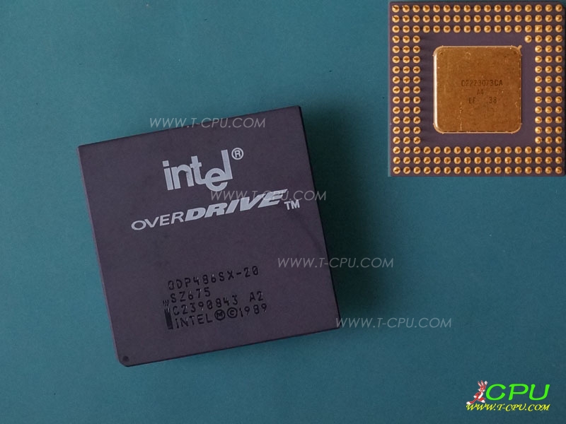 Intel ODP486SX-20 SZ675 A4