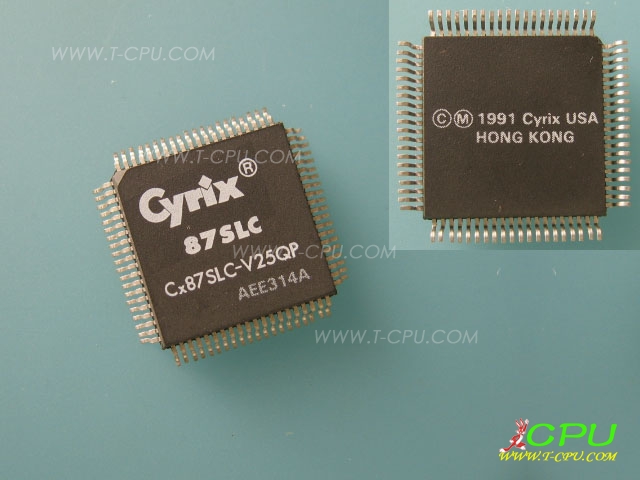 Cyrix Cx87SLC-V25QP