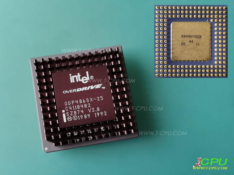 Intel ODP486SX-25 SZ874 A4