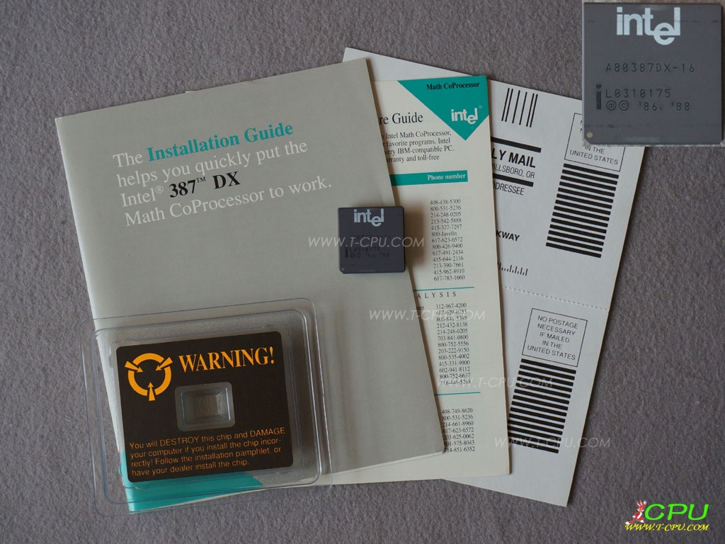 Intel BOX387DX-16 BOX