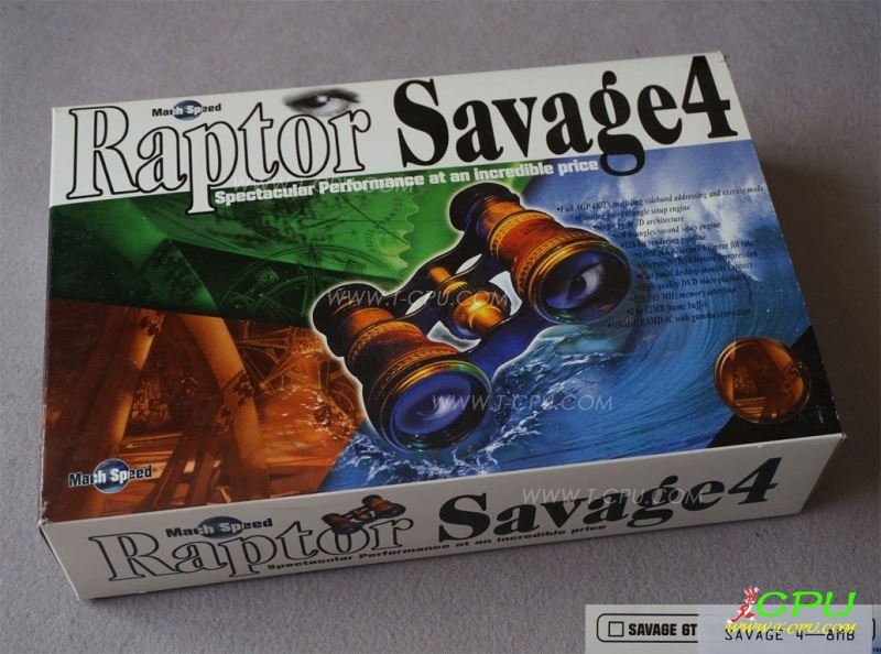 Mach Speed Raptor Savage4 8 MB NIB 1