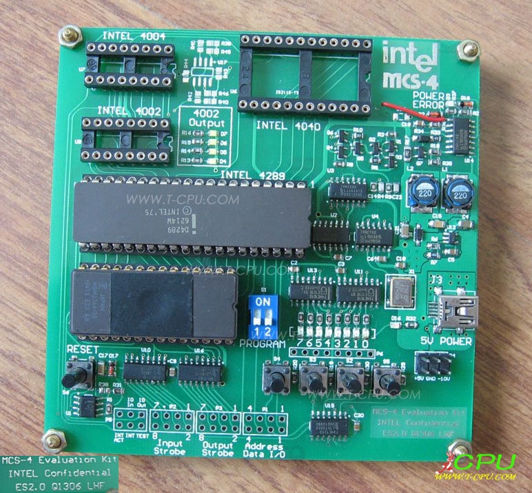 MCS-4 i4004 4040 test system