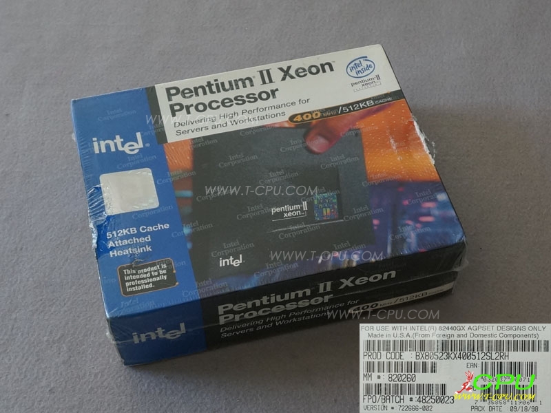 Intel BX80523KX400512 SLRH NIB