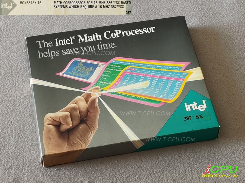 Intel BOX387SX-16 SX237 BOX
