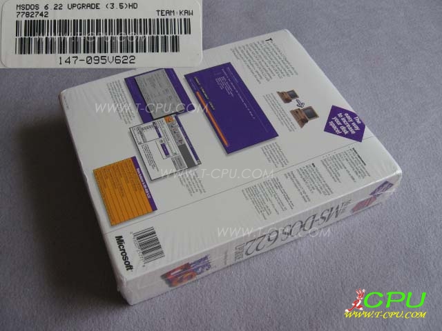 Microsoft MS-DOS 6.22 UPGRADE NIB 2