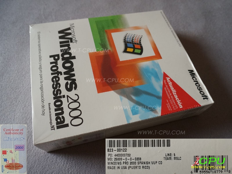 Windows 2000 SPANISH NIB