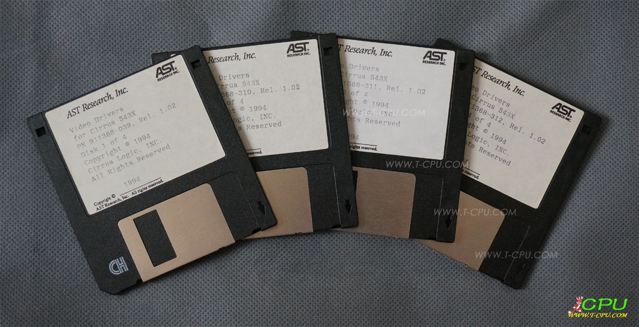 AST Video Drivers for cirrus 543x