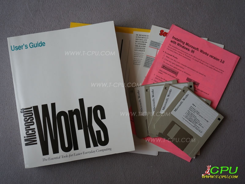 Microsoft Works 3.00 for WIN BOX