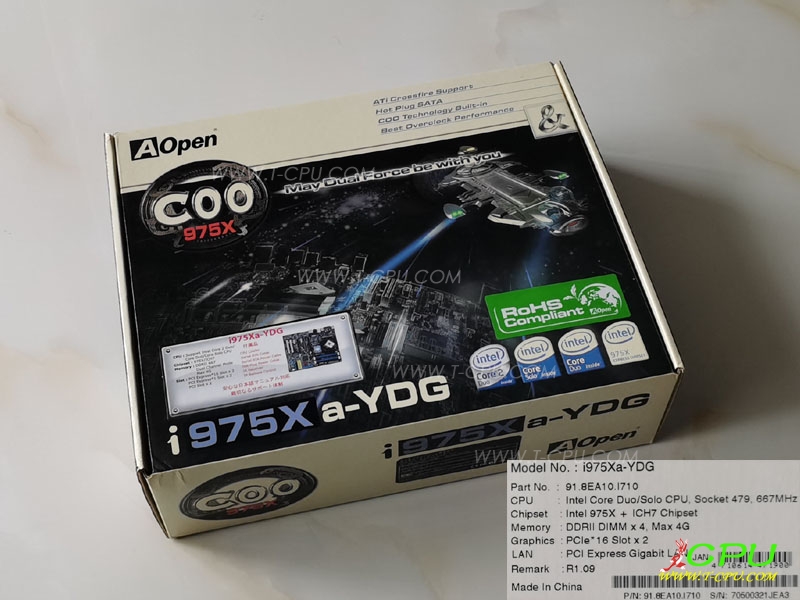 AOpen建基 I975XA-YDG NIB