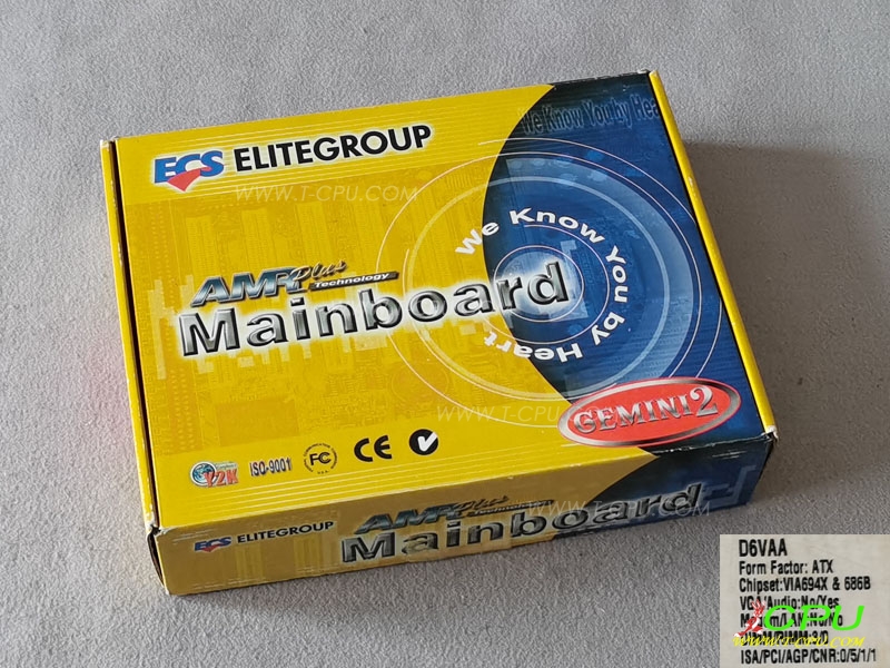 ECS精英 D6VAA BOX