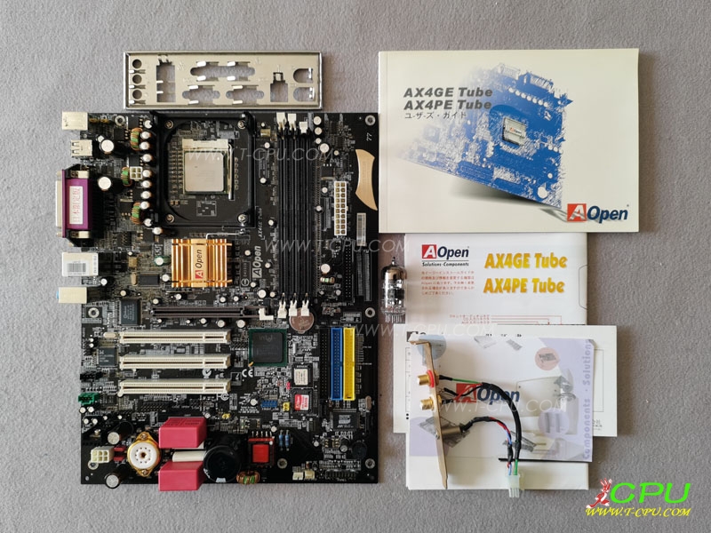 AOpen建基 AX4GE Tube R1.03 NIB1