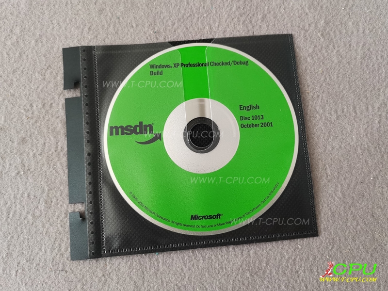 Windows XP Professional Build