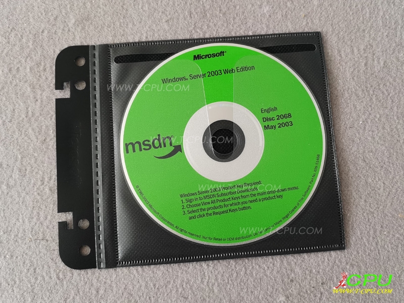 Windows Server 2003 Web Edition