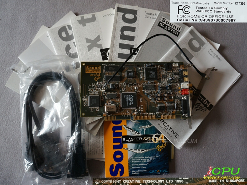 Creative SB AWE64 Gold CT4390 BOX