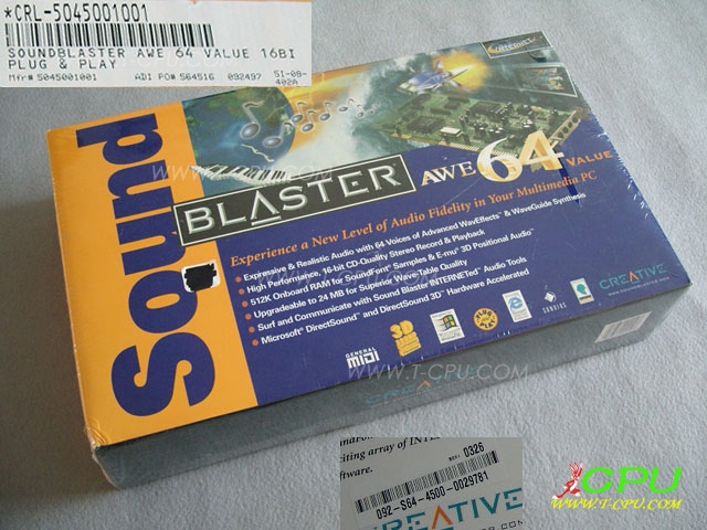Creative SB AWE64 VALUE 4500 NIB
