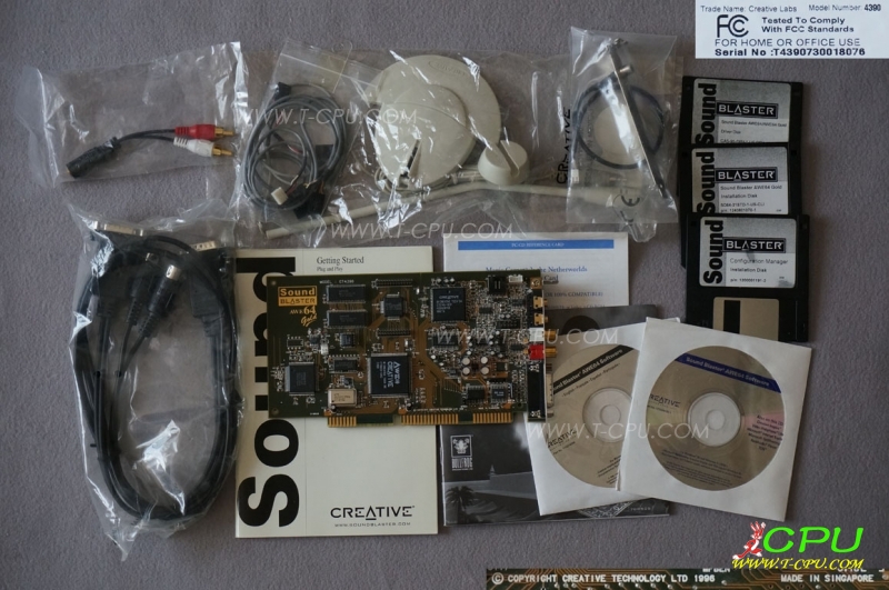 Creative SB AWE64 Gold SB4390 T NIB