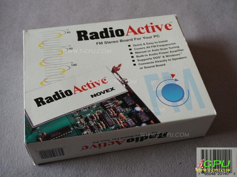 Radio Active FM Radio Card BOX