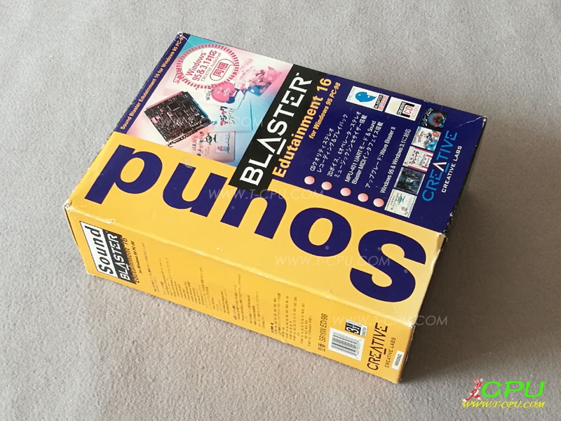 Creative创新 Sound Blaster Edutainment 16 PC-98 BOX