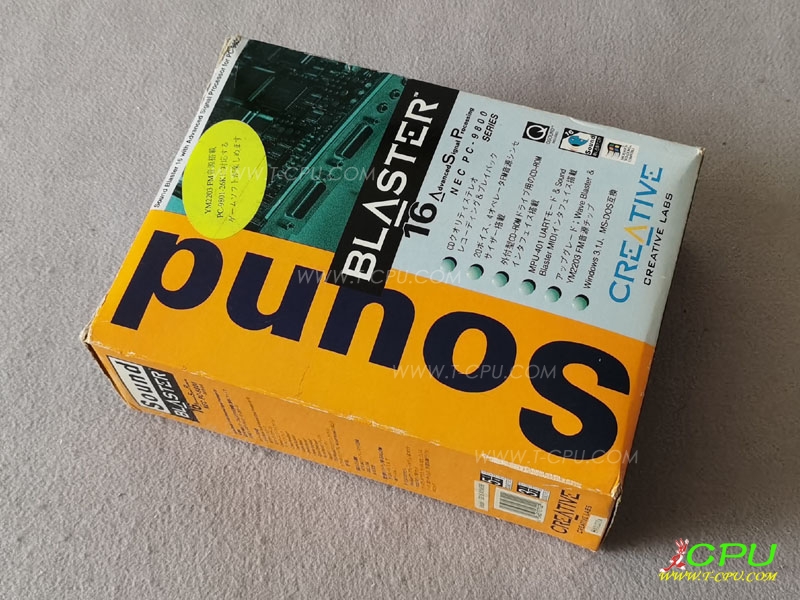 Creative创新 Sound BLASTER16 CT2720 NEC PC-9800 BOX