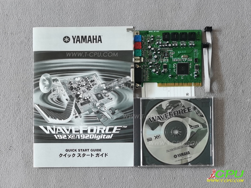 YAMAHA WAVEFORCR 192digital BOX1