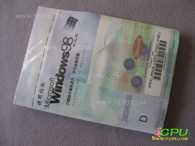 Windows 98 CN OEM NIB 1
