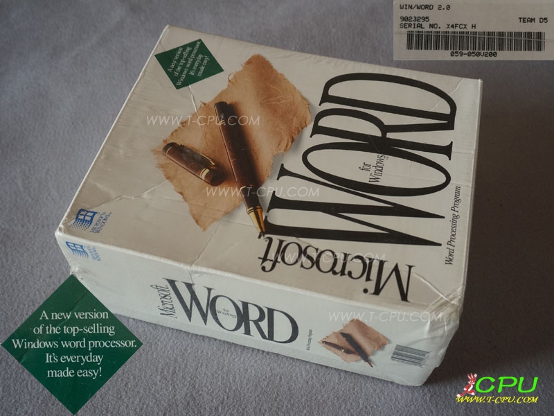 Microsoft Word 2.0 NIB