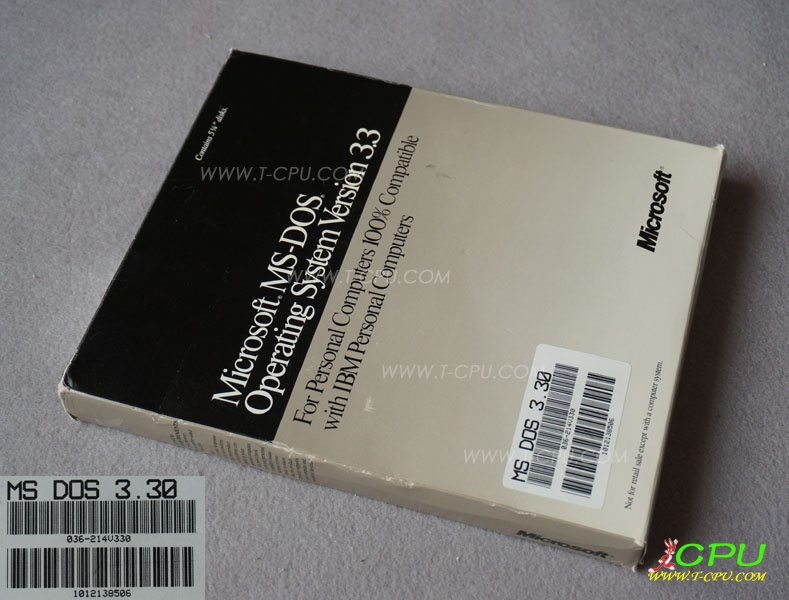Microsoft MS DOS 3.30 OEM BOX 1