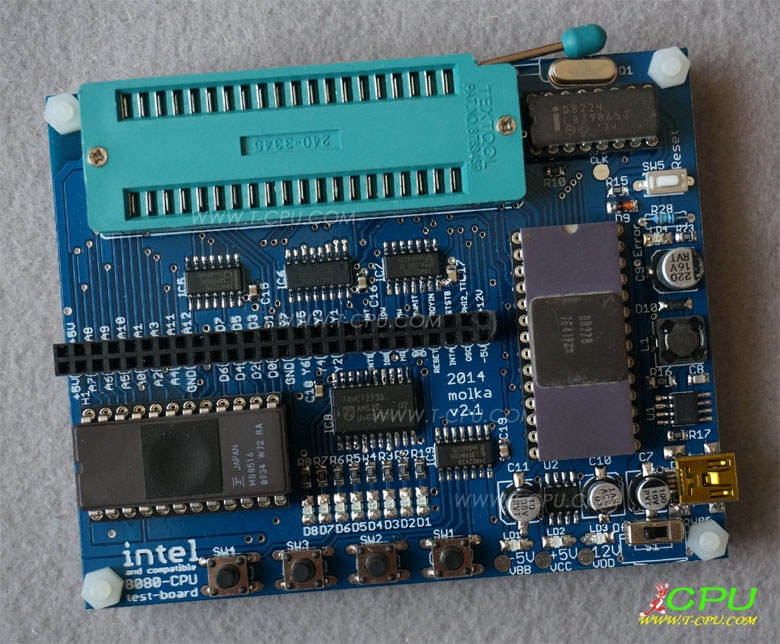 MCS-80 8080 test-board