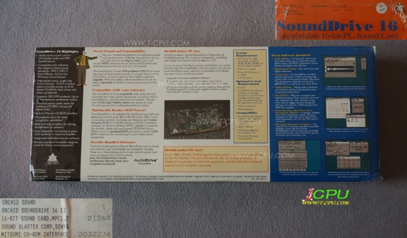 ORCHID SOUNDDRIVE 16EZ NIB