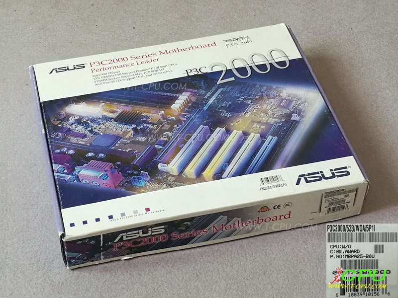 ASUS华硕 P3C2000 533/WOA/5P1I BOX