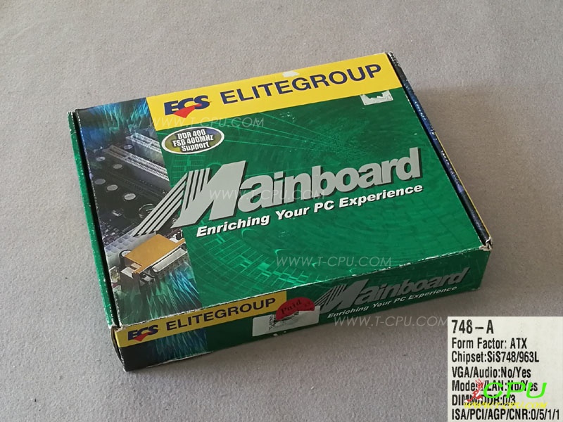 ECS精英 748-A BOX
