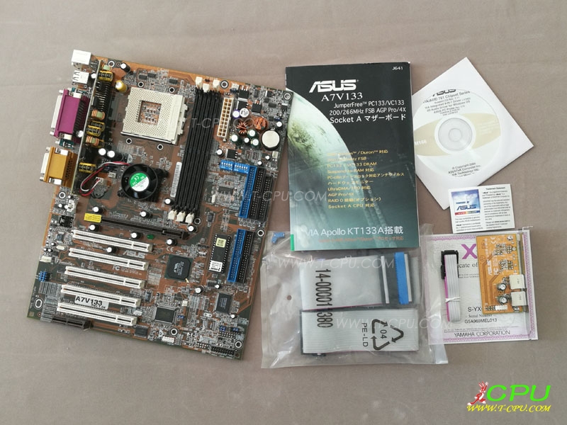 ASUS华硕 A7V 133/550/SWA-JAY NIB