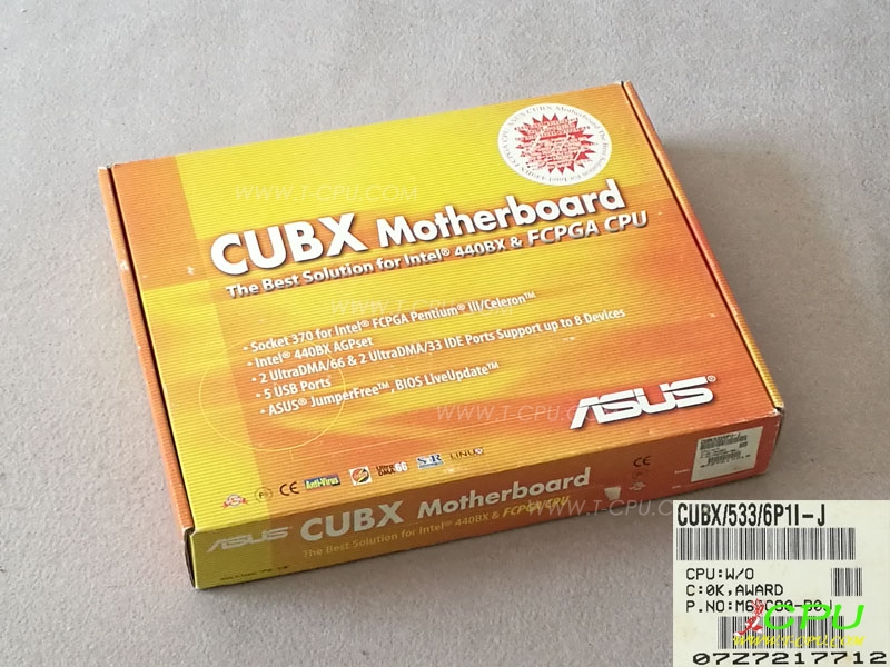 ASUS华硕 CUBX/533/6P1I-J NIB