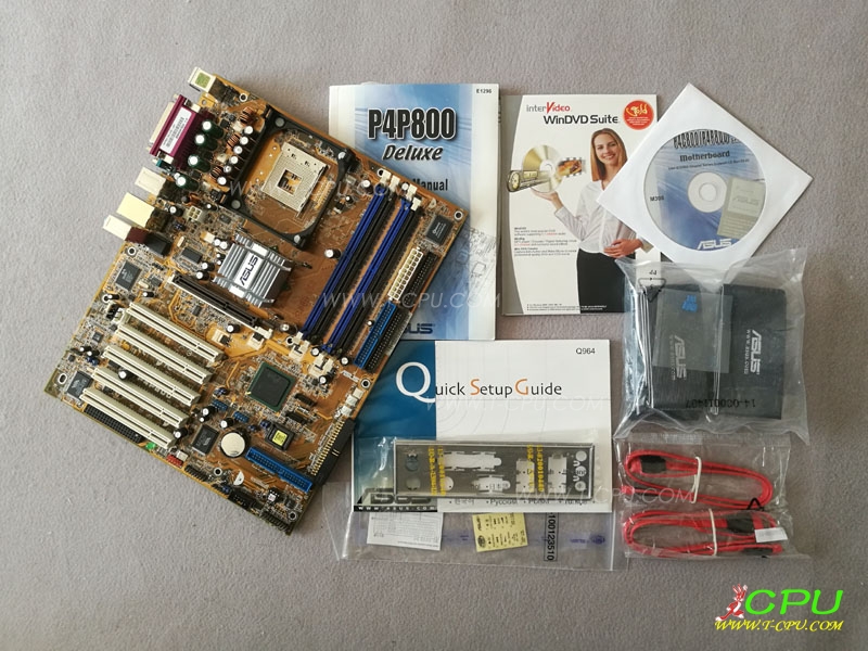 ASUS华硕 P4P800 DELUXE-JAY NIB