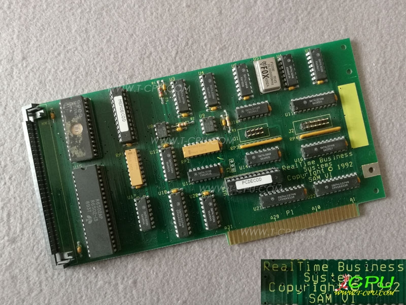 Realtime Business Systems Circuit Board ISA Computer Card